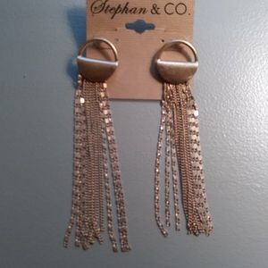 Goldtone earrings